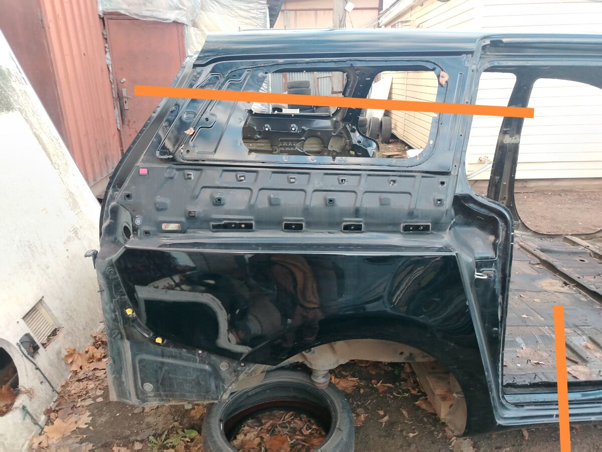 Крыло заднее правое Kia Carnival (YP) III (2014– н.в.)