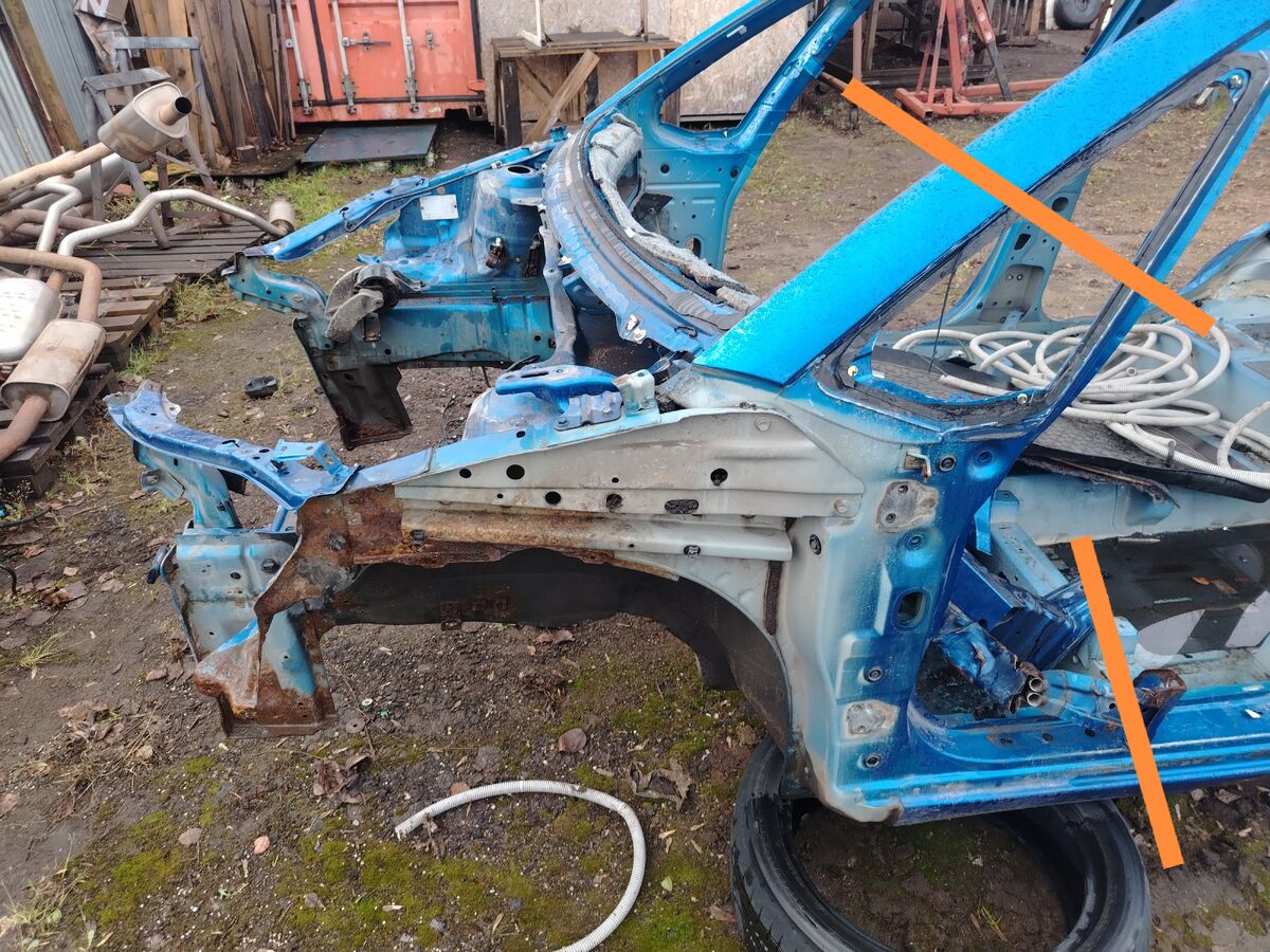 Лонжерон передний левый Suzuki SX4 (SX4 Classic) I (2006–2014)