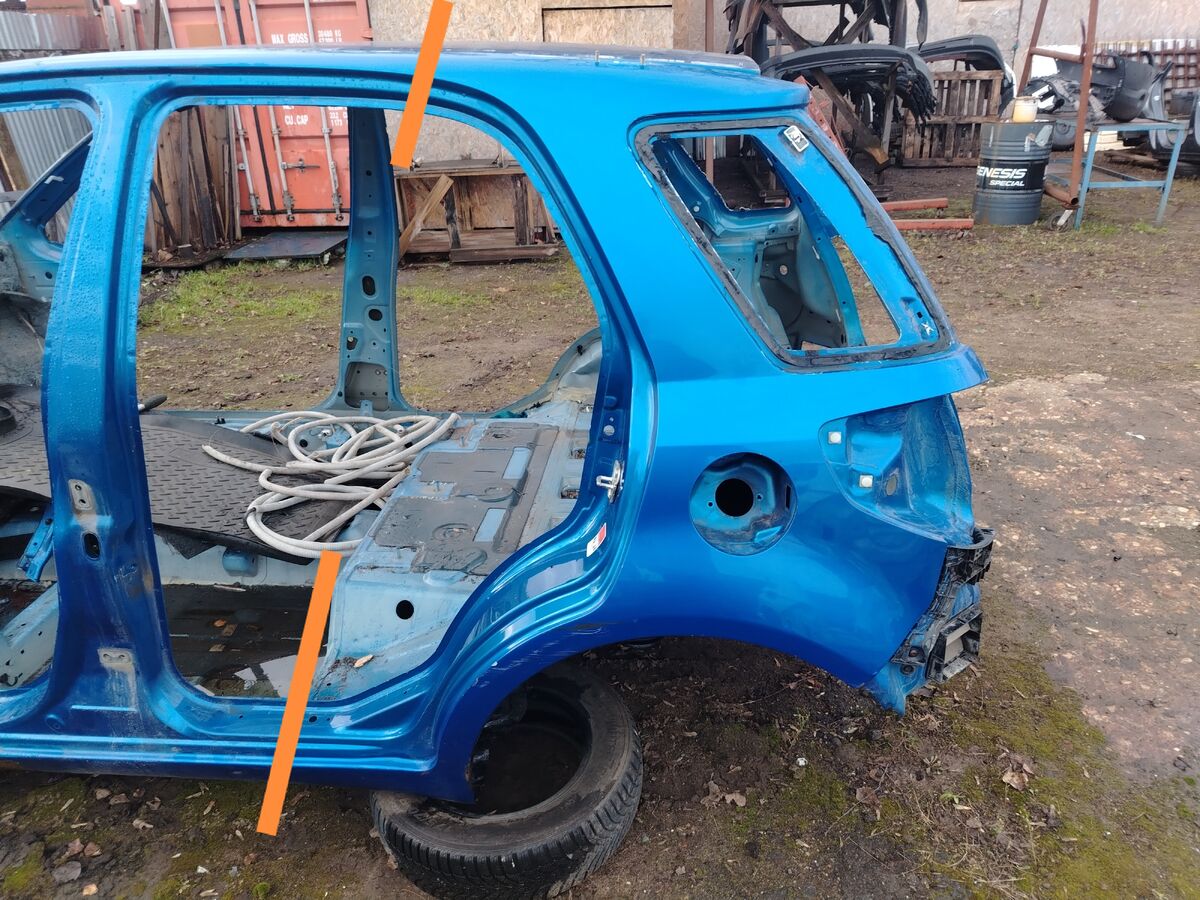 Крыло заднее левое Suzuki SX4 (SX4 Classic) I (2006–2014)