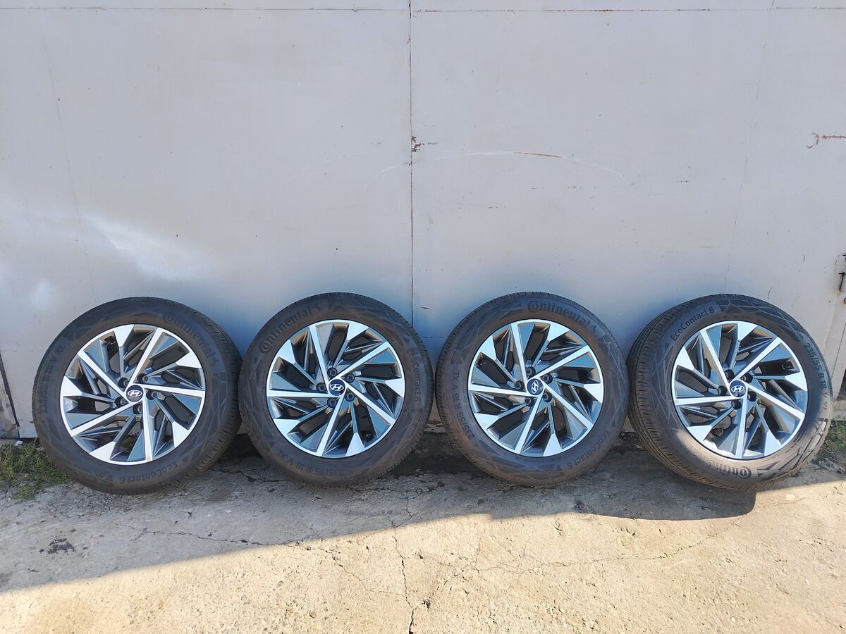 Колёса летние для Hyundai Tucson 4 NX4 на оригинальных дисках 235/55/R18 (52910N7220)