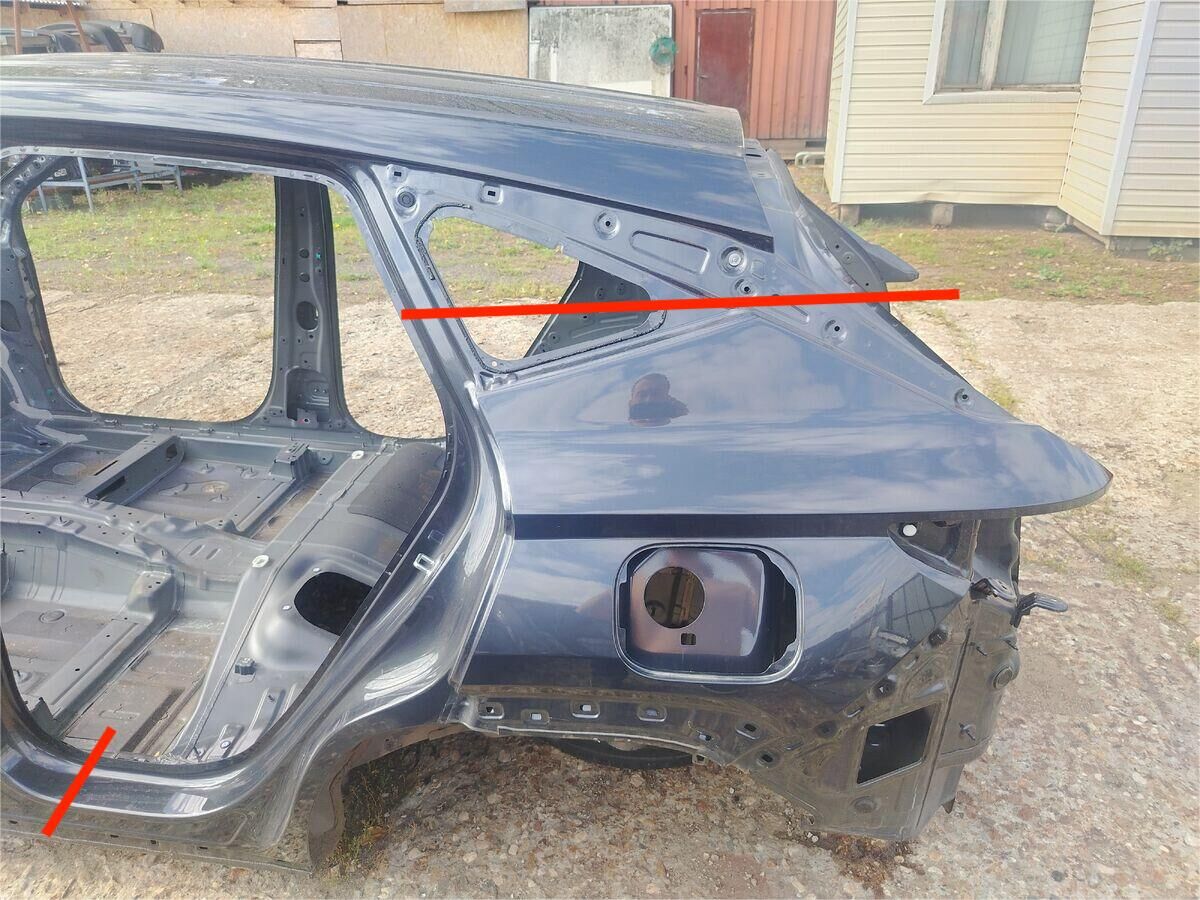 Крыло заднее левое Hyundai Tucson IV (2020-2025)
