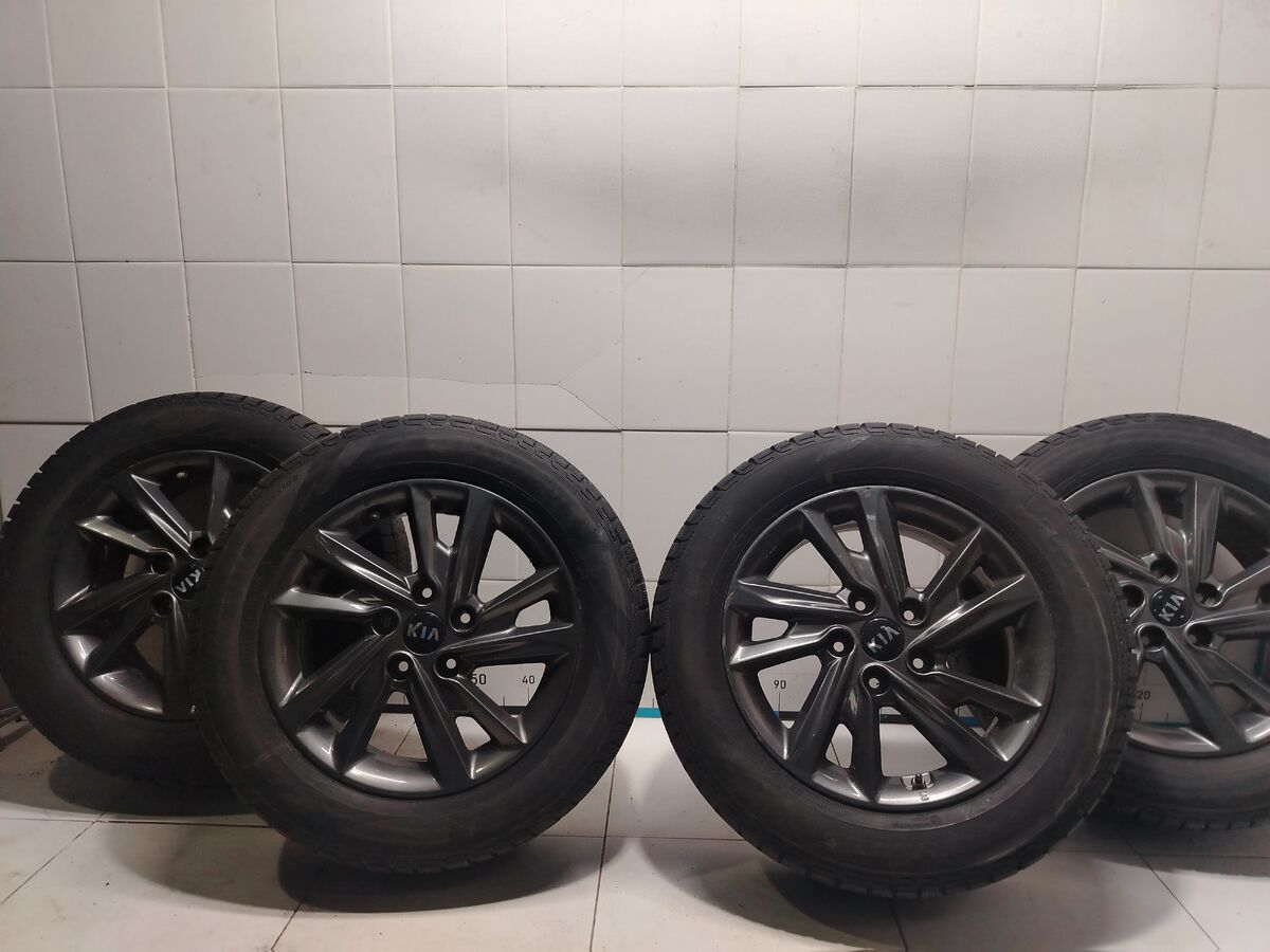 Колёса 215/60/R16 зима липучка Kia Optima 4 JF оригинал 2016-2020 (52910D4540)