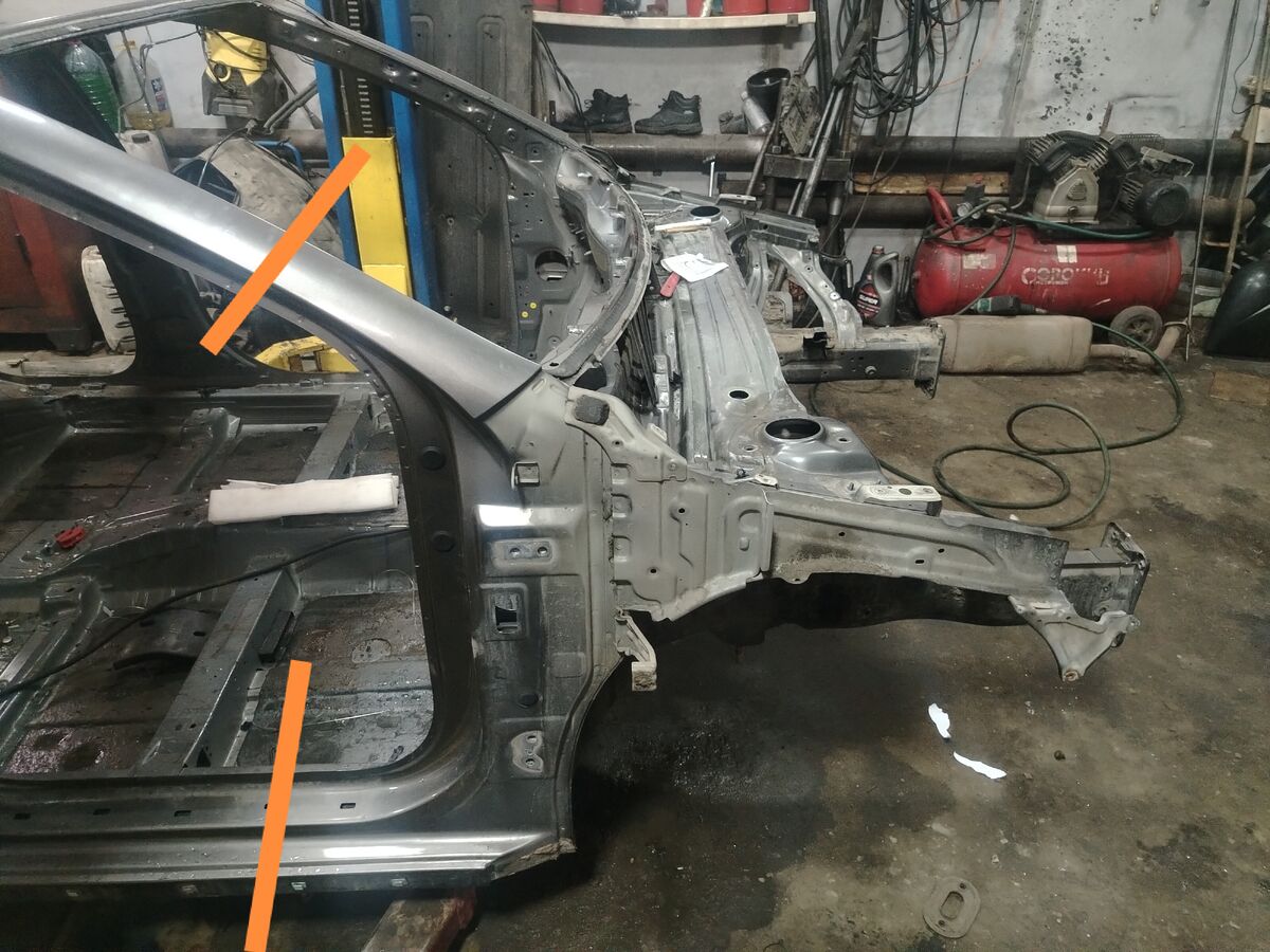 Лонжерон передний правый Kia Cerato IV (2018– н.в.)