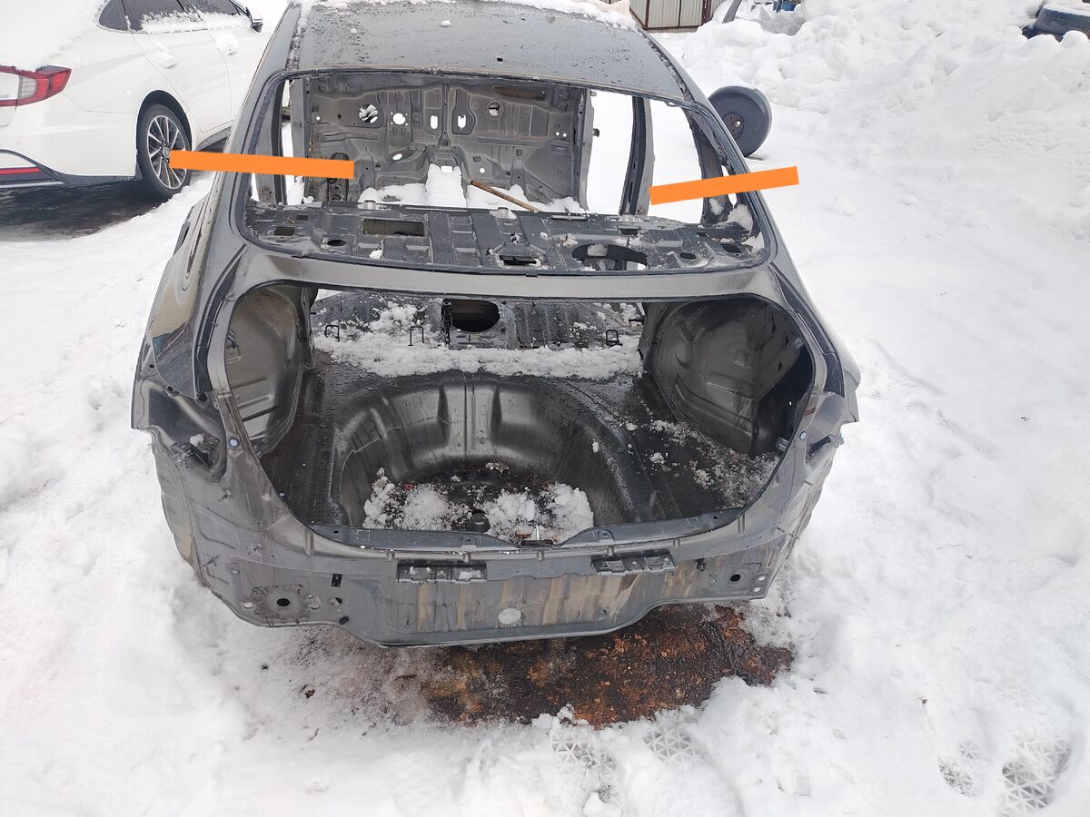 задняя часть кузова Kia Cerato IV (2018– н.в.)