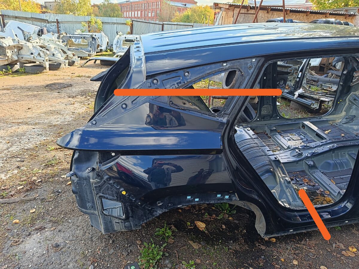 Крыло заднее правое Hyundai Tucson IV (2020-2025)