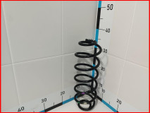 Пружина задняя Peugeot 301 2012-2016 оригинал (9674667180)