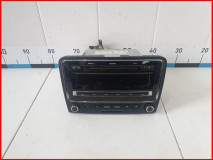 Магнитола Skoda Superb 2 2008-2013 оригинал (3T0035186)