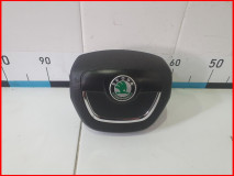 Подушка безопасности в рулевое колесо Skoda Superb 2 2008-2013 оригинал (3T0880201TDZ)