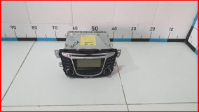 Магнитола Hyundai Solaris 1 2010-2014 оригинал (961704L000GU)
