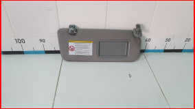 Солнцезащитный козырёк внутренний правый Hyundai Solaris 1 2010-2014 оригинал (852204L0608M)