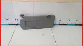 Солнцезащитный козырёк внутренний левый Hyundai Solaris 1 2010-2014 оригинал (852101R0008M)