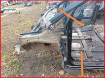 Лонжерон передний левый Kia Carnival 3 оригинал 2014-2021 (64601A9000)