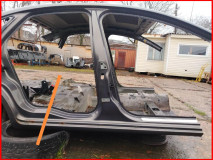 Порог со стойкой правый Ford Mondeo 4 2010-2014 оригинал (1470451)