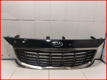 Решетка радиатора Kia Carnival 3 оригинал 2014-2021 в сборе (86352A9NH0)