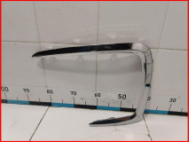 Накладка переднего бампера левая Kia Carnival 3 оригинал 2014-2021 (86563A9UA0)