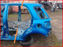 Крыло заднее левое Suzuki SX4 I оригинал 2006-2009 хэтчбэк (64511-79J30-P31)