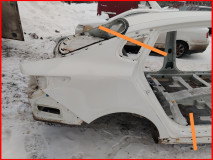 Крыло заднее правое Kia Optima 4 JF оригинал 2016-2020 (70200D4A00)