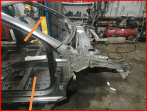 Лонжерон передний правый Kia Cerato 4 оригинал 2018-2022 (64602M6000)