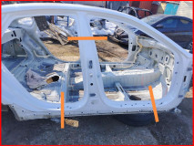 Порог со стойкой правый Hyundai Sonata DN 8 оригинал 2019-2025 (71322L1D00)