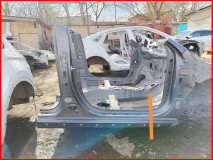 Порог со стойкой правый Kia Cerato 4 GT line оригинал 2018-2022 (71322M6D00)