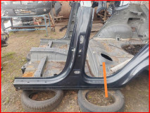 Порог со стойкой левый Hyundai Tucson 4 NX4 оригинал 2020-2025 (71312N7D00)