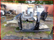 Лонжерон передний левый вместе с порогом и стойкой Kia Carnival 3 оригинал 2014-2021 (64601A9000)
